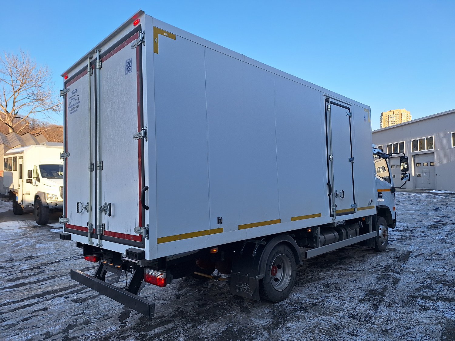 Обзор на изотермический фургон DongFeng Z55L